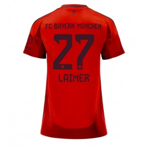 Billiga Bayern Munich Konrad Laimer #27 Hemmatröja Dam 2024-25 Kortärmad